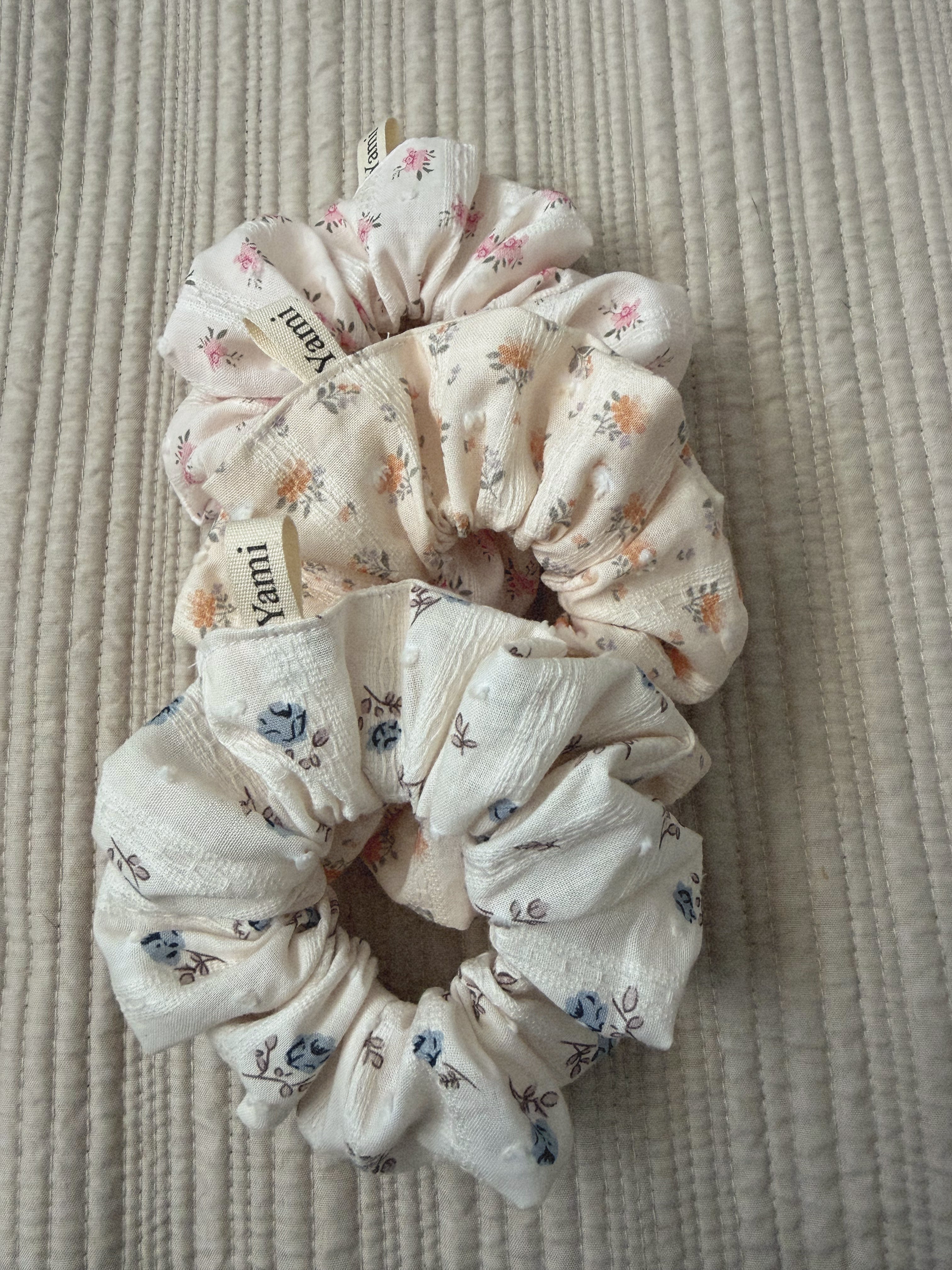 Floral Swiss Dot