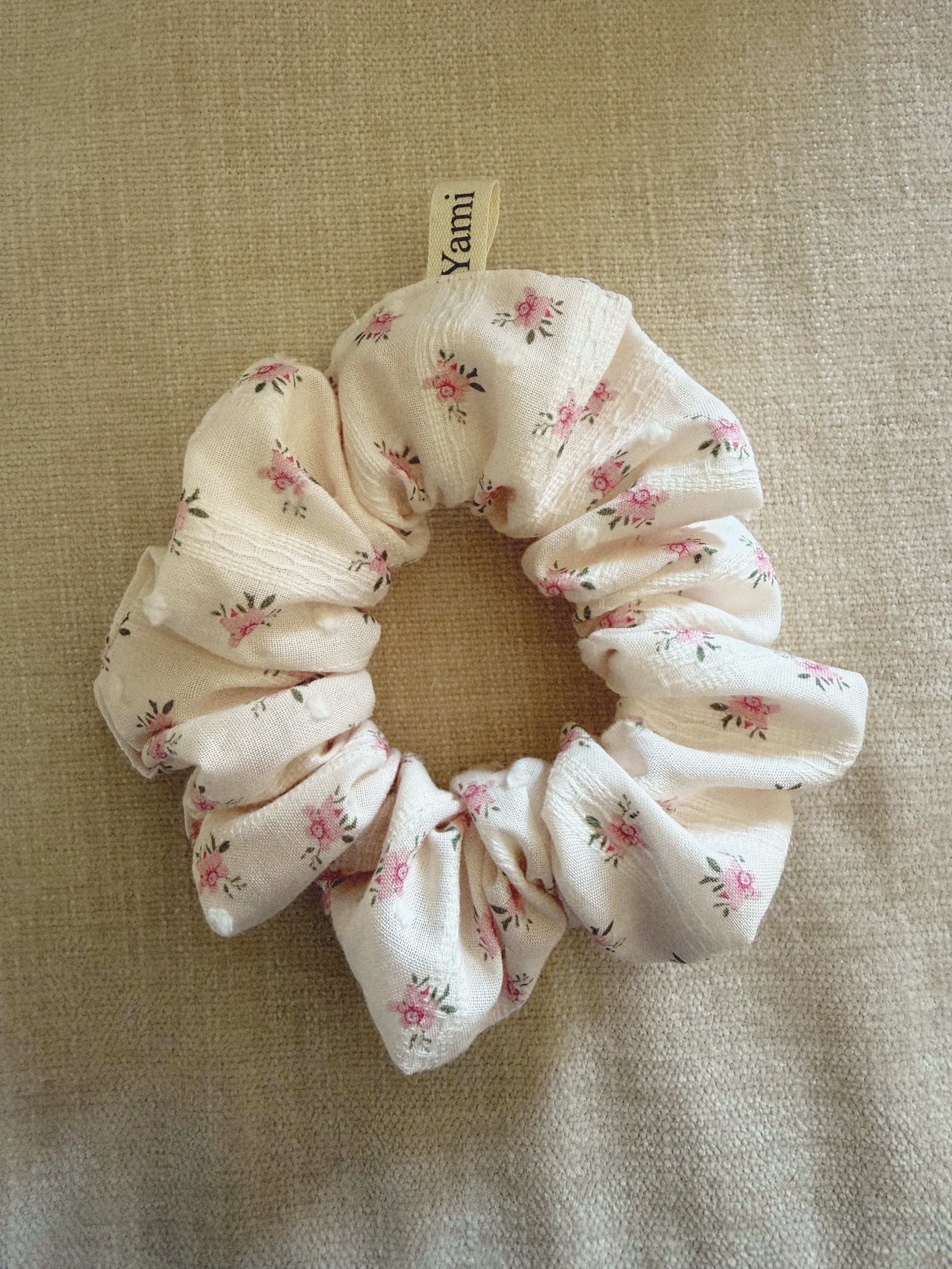Floral Swiss Dot